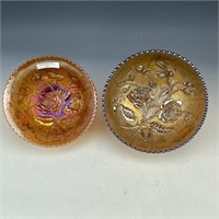 Imperial Amber Lustre Rose Bowl Lot