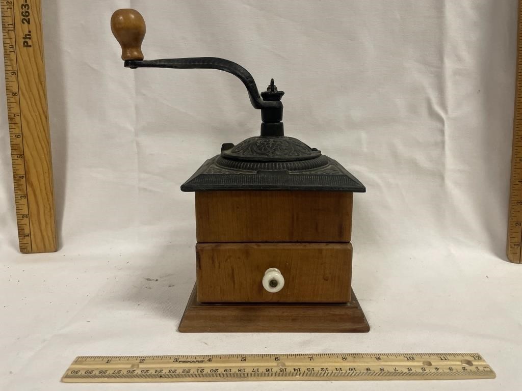 Vintage coffee grinder