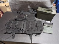 Tactical Vest and Tackle Box