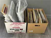 Two Boxes of Assorted Frames