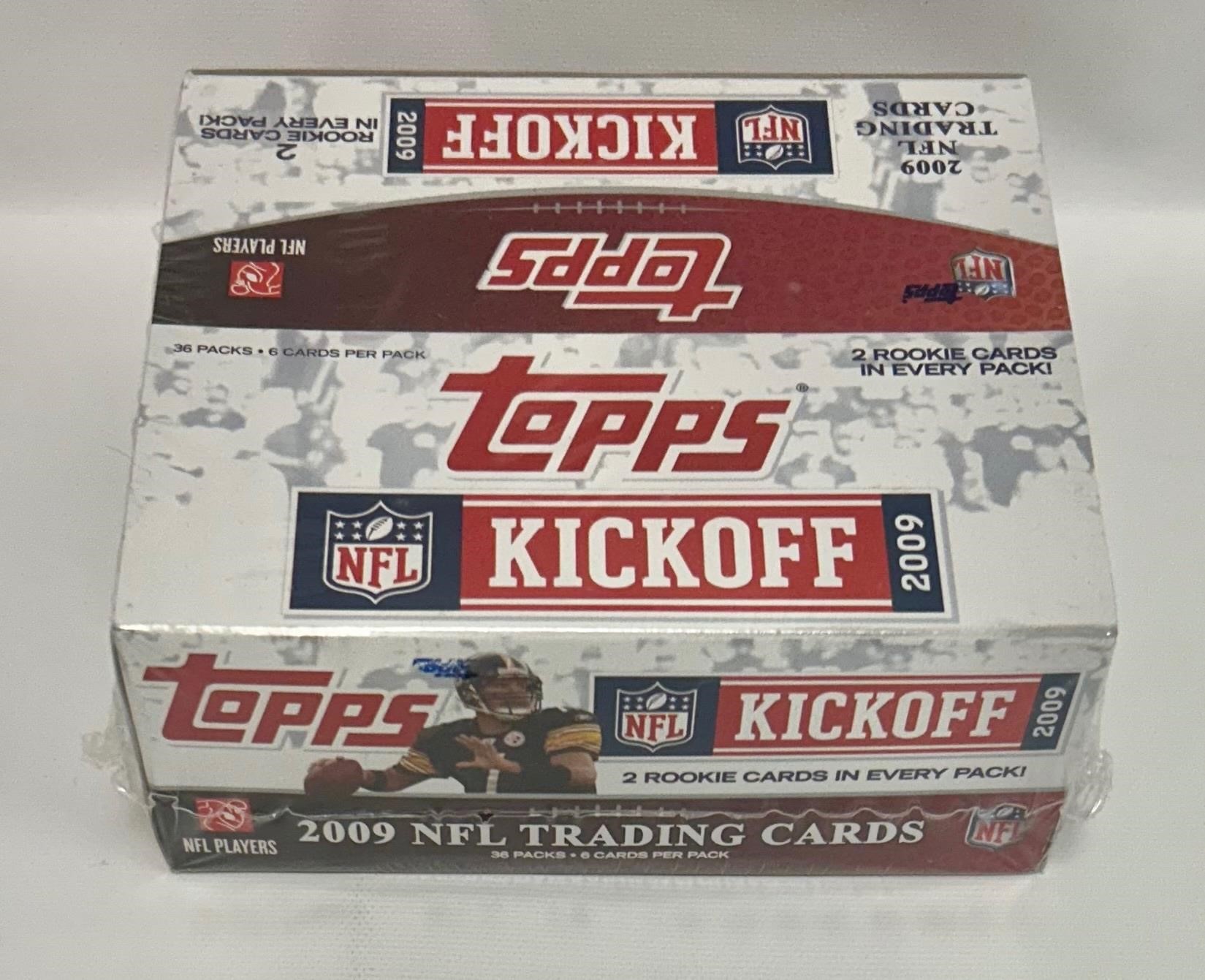 New & Sealed Box of 2009 Topps NFL Kickoff - 24 pk