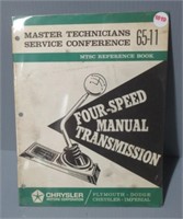Chrysler 4-Speed Manual 5-11. Original.