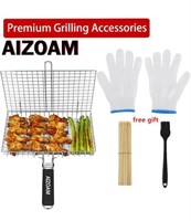 $23 Grill Basket AIZOAM Stainless Steel