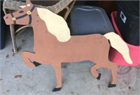 Plywood Horse Cutout 32 X 46