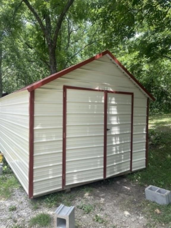 12X16 METAL SIDED STORAGE BUILDING-OFFSITE