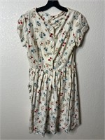 Vintage 50s/60s Floral Femme Dress