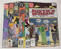 DC - 6 Mixed Vintage Justice League America Comics