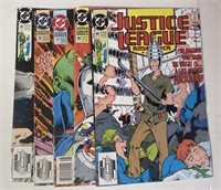 DC 5 Mixed Vintage  Justice League America Comics