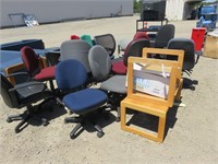 Approx. (15) Assorted Chairs and Office Furniture