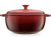 MERCER CULINARY ENAMELED CAST IRON ROUND DUTCH