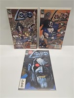 LOT OF (3) DC COMICS: LOBO #1, #2, #4