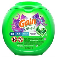 Gain flings! Laundry Detergent Liquid Pacs, Moonli