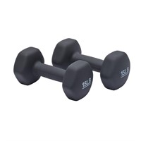 Basics Neoprene Coated Hexagon Workout Dumbbell H