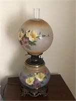 Hand painted GWTW lamp