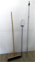 Push Broom, Mop/Window Cleaner, Pole
