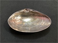 Wallace sterling silver clam shell dish 28.5