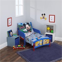 Mickey Mouse Toddler Bed Spread & Sheets