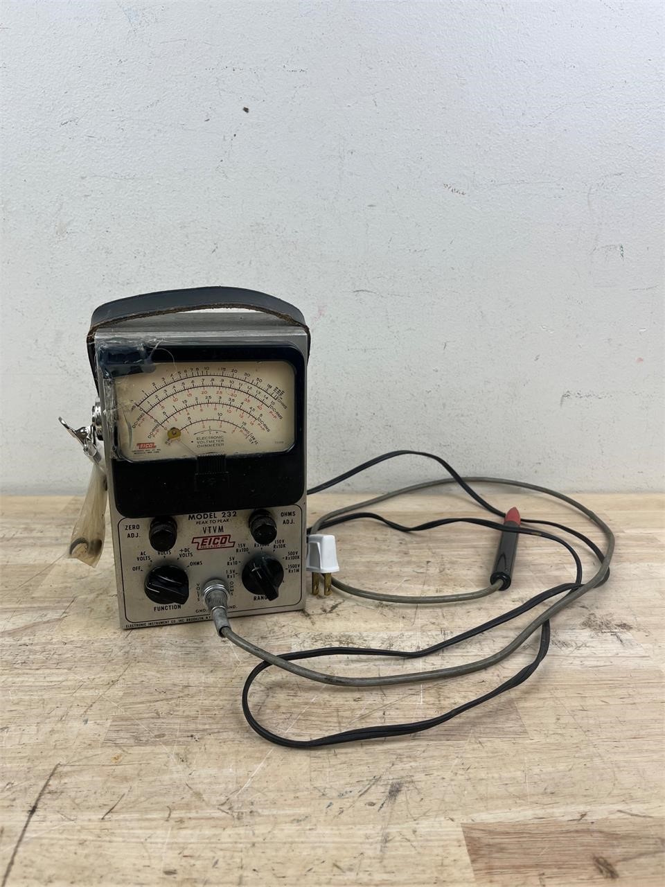 Vintage EICO Model 232 Tube Voltmeter