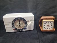 Travel Clock Works & GE Range Time Switch Untested