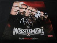 ROMAN REIGNS SIGNED 8X10 PHOTO WWE COA