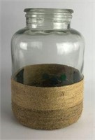 Glass & Twine Jar