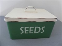 Metal Seed Box w/ Lid