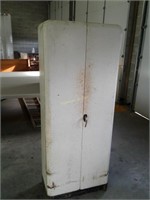 steel cabinet with doors