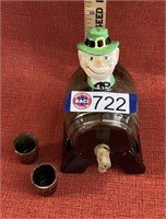 Irish ceramic liquor dispenser