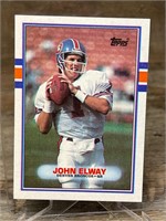 1989 Topps Football John Elway CARD