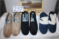 NEW MENS SLIPPERS SIZE 9 (NEW)