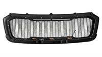 DIBON AUTO Front Honeycomb Grill Compatible for