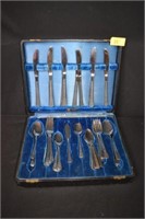 Interpur Stainless Silverware set with case