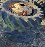 13.6.28 tires all on allis chalmers rims