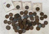 Indian head penny collection
