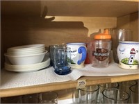 Assorted Cups, plates and small bowls