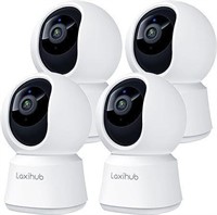 158$-Laxihub P2T Ultra HD 2K/3MP indoor pan Tilt