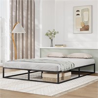 Novilla Queen Bed Frame  Metal Platform Bed