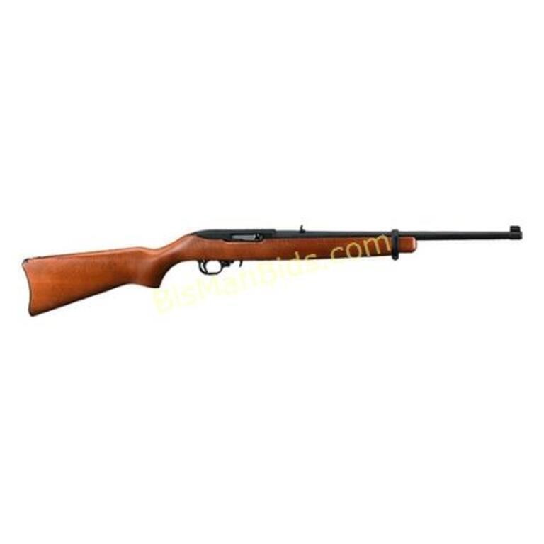 RUG 10/22 CARBINE 22LR 18.5" HARDWOOD 10RD