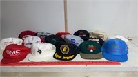 16 Baseball Caps / Hats Vintage