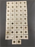 Lot of 47 Buffalo Nickels