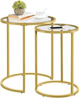 Gold Accent Nesting Tables