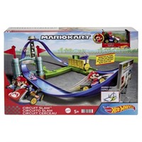 SR2166  Hot Wheels Mario Kart Circuit Slam Track,