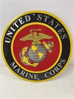 United States Marine Corp metal sign