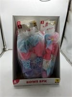 Lot of colored hair bows