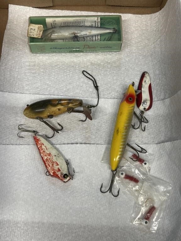 Fishing lures vintage HEDDON vamp spook lure ,