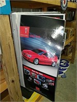 Pontiac wall-mounted dealership posters. 2005,