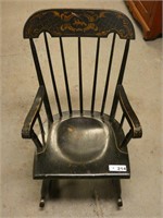 Decorated Childs Rocker