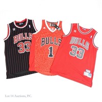 Adidas Scottie Pippen Derrick Rose Bulls Jerseys