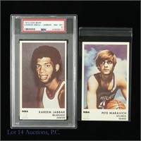 1972 Icee Bear Kareem Abdul-Jabbar Pete Maravich