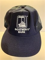 Boatmans bank snap to fit ball cap appears to be